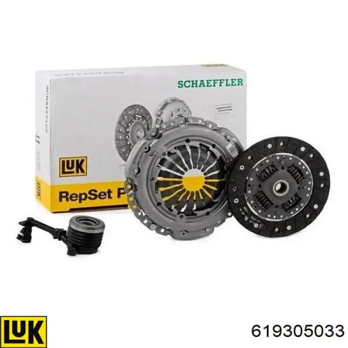 619305033 LUK Kit de embraiagem (3 peças)