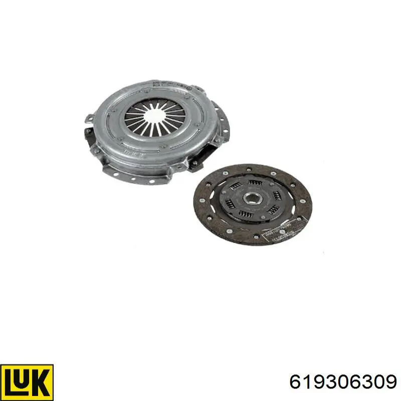 Kit de embraiagem (3 peças) LUK 619306309 preço, a partir de 91,77 USD