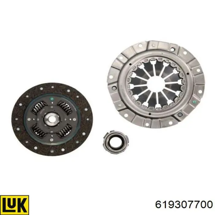 Compre 619307700 LUK Kit de embraiagem (3 peças)