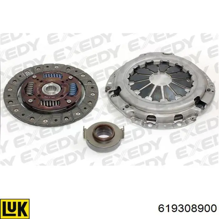Compre 619308900 LUK Kit de embraiagem (3 peças)