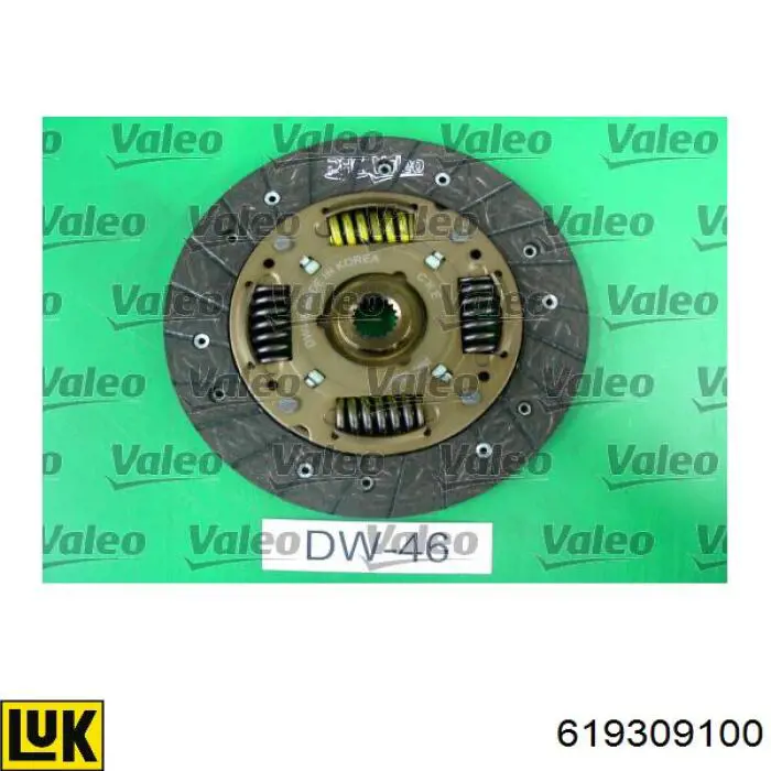Compre 619309100 LUK Kit de embraiagem (3 peças)