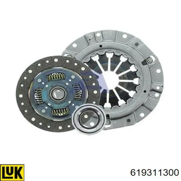 Compre 619320200 LUK Kit de embraiagem (3 peças)