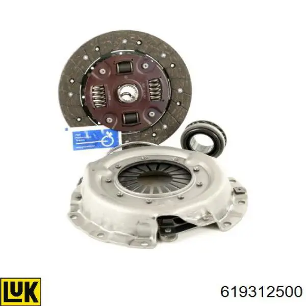 Compre 619312500 LUK Kit de embraiagem (3 peças)