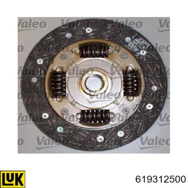 Kit de embraiagem (3 peças) LUK 619312500 preço, a partir de 91,38 USD