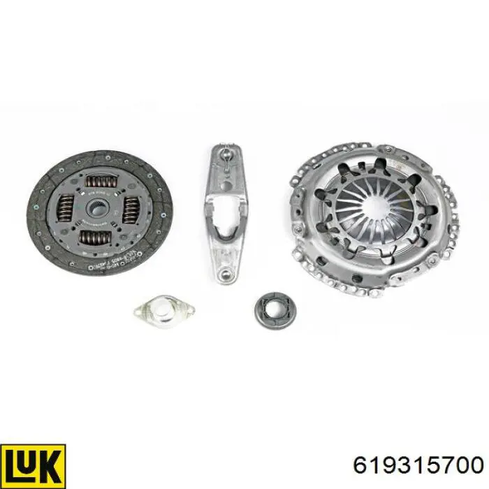 Compre 619315700 LUK Kit de embraiagem (3 peças)