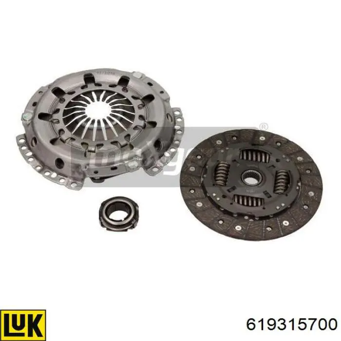 Compre 619315700 LUK Kit de embraiagem (3 peças)