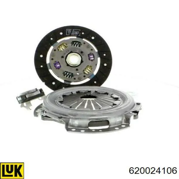 Kit de embraiagem (3 peças) LUK 620024106