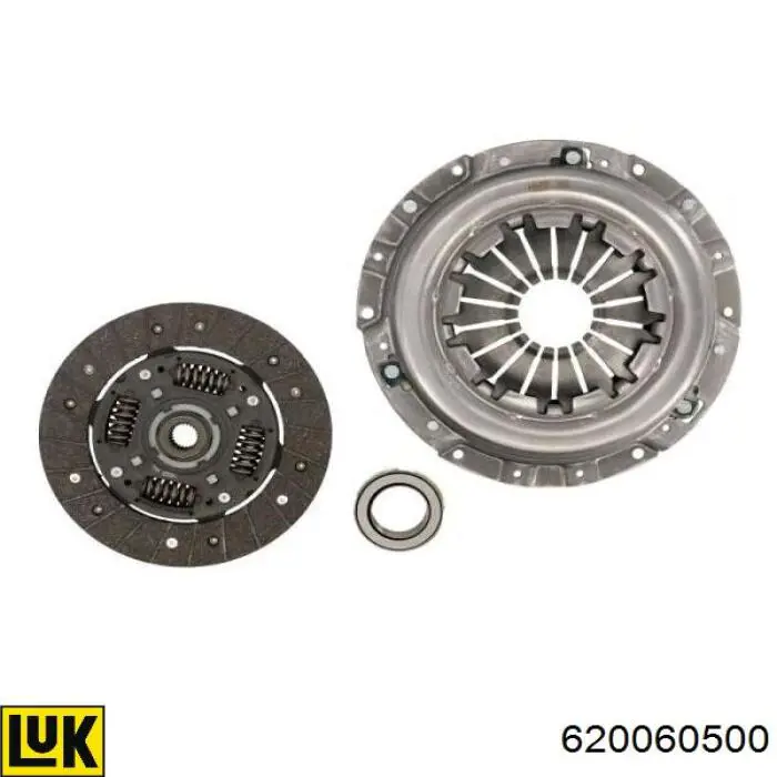 Kit de embraiagem (3 peças) 620060500 LUK