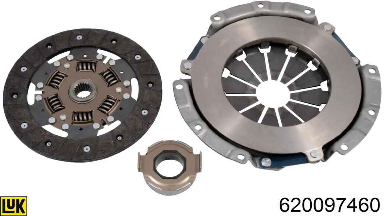 620097460 LUK Kit de embraiagem (3 peças)