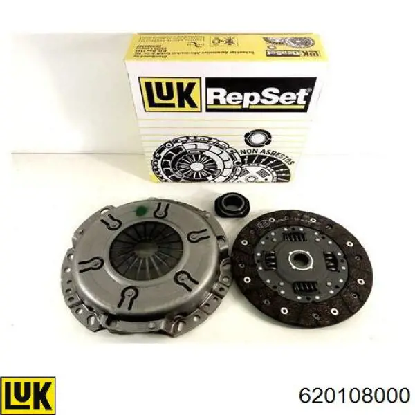 Kit de embraiagem (3 peças) 620108000 LUK