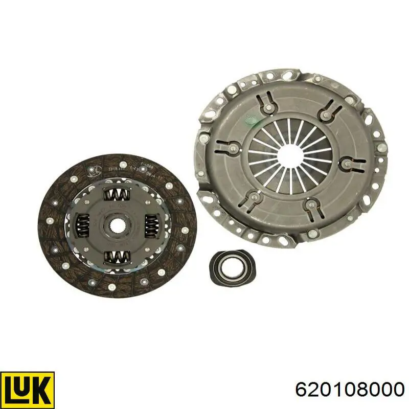 Kit de embraiagem (3 peças) LUK 620108000