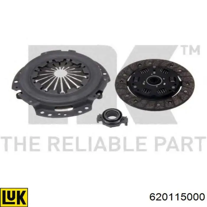 Kit de embraiagem (3 peças) LUK 620115000 preço, a partir de 92,11 USD