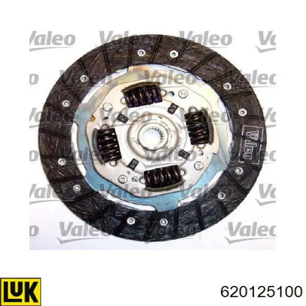 Compre 620125100 LUK Kit de embraiagem (3 peças)