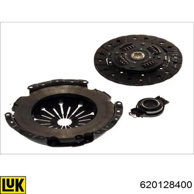Kit de embraiagem (3 peças) 620128400 LUK