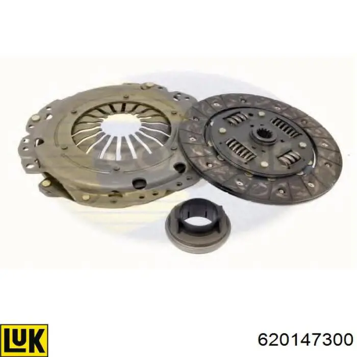 Kit de embraiagem (3 peças) 620147300 LUK