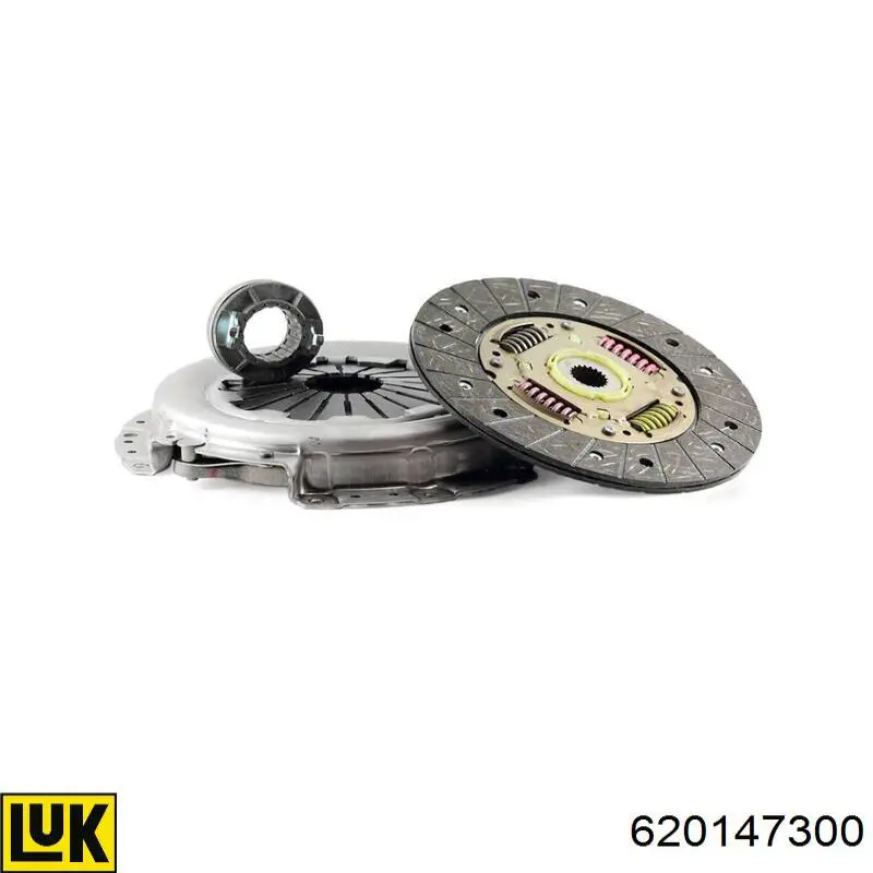Compre 620147300 LUK Kit de embraiagem (3 peças)