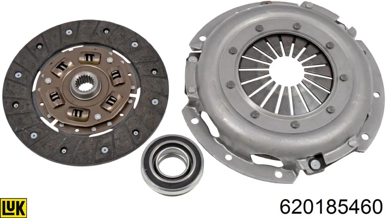 620185460 LUK Kit de embraiagem (3 peças)