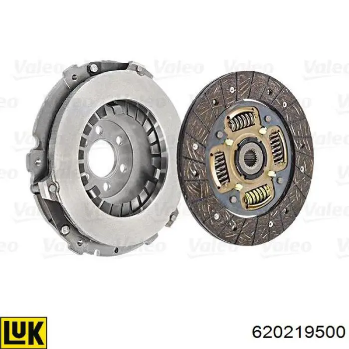 620219500 LUK Kit de embraiagem (3 peças)