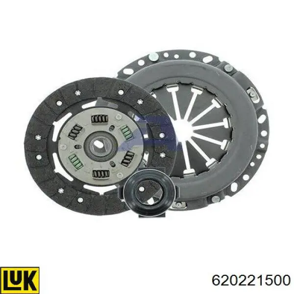 Compre 620221500 LUK Kit de embraiagem (3 peças)