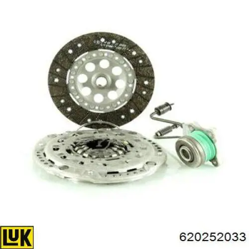 620252033 LUK Kit de embraiagem (3 peças)
