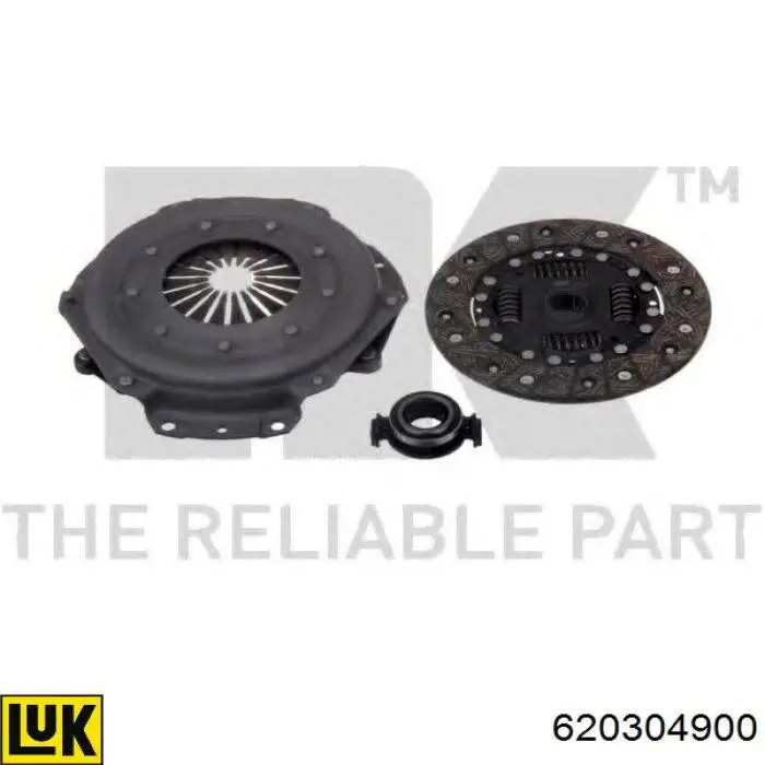 Kit de embraiagem (3 peças) LUK 620304900 preço, a partir de 122,45 USD