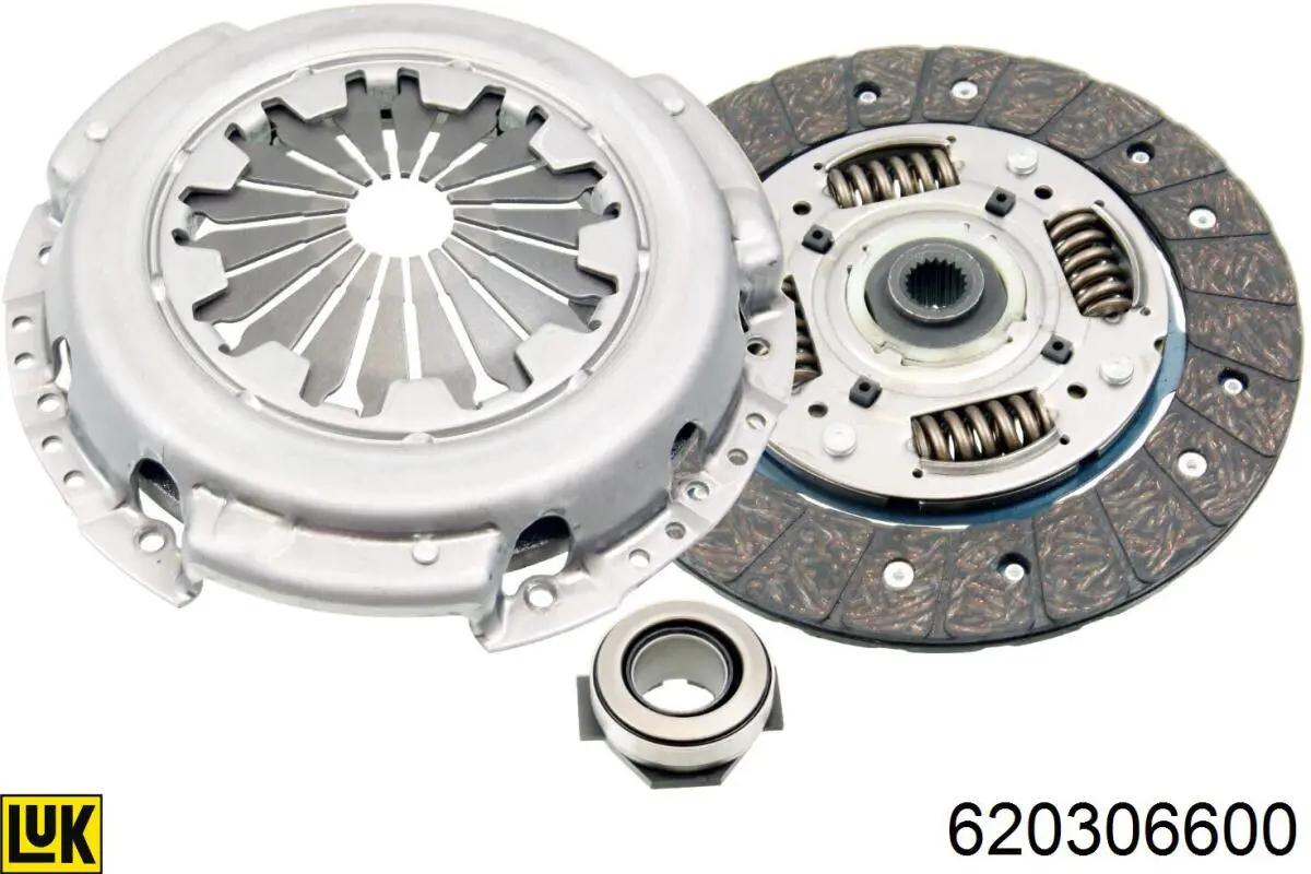 620306600 LUK Kit de embraiagem (3 peças)