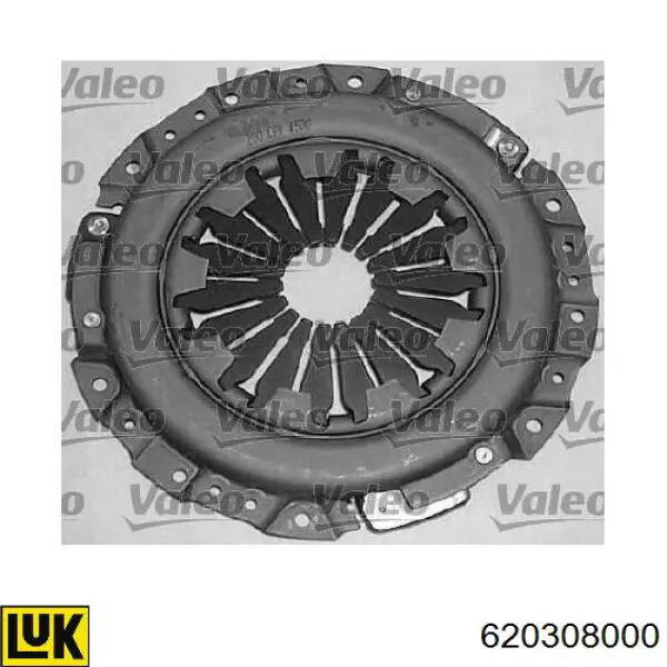 620308000 LUK Kit de embraiagem (3 peças)