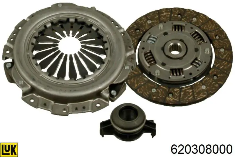 Compre 620308000 LUK Kit de embraiagem (3 peças)