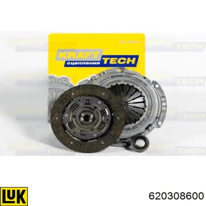 Kit de embraiagem (3 peças) LUK 620308600 preço, a partir de 118,31 USD
