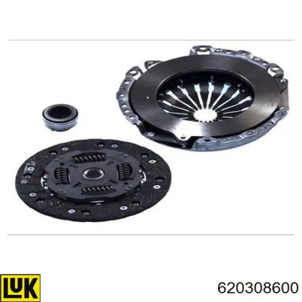 620308600 LUK Kit de embraiagem (3 peças)
