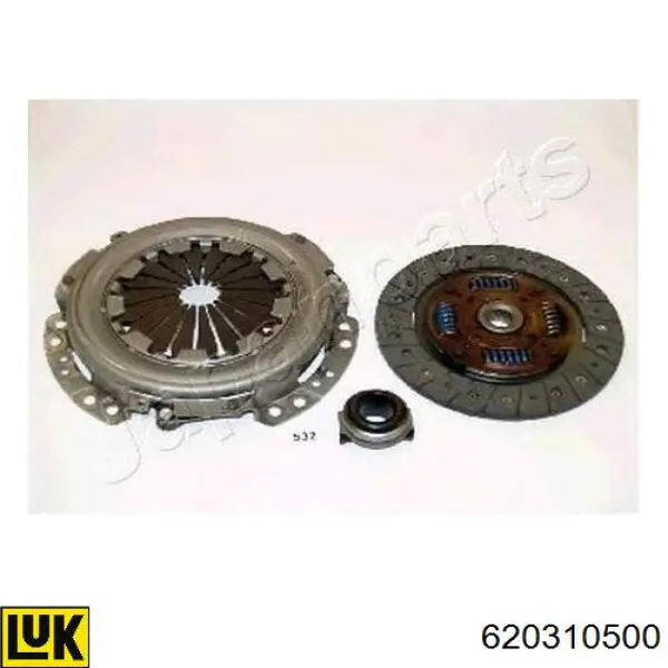 Kit de embraiagem (3 peças) 620310500 LUK