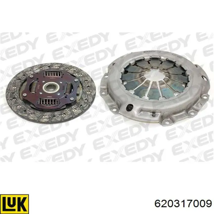 Kit de embraiagem (3 peças) LUK 620317009 preço, a partir de 141,38 USD