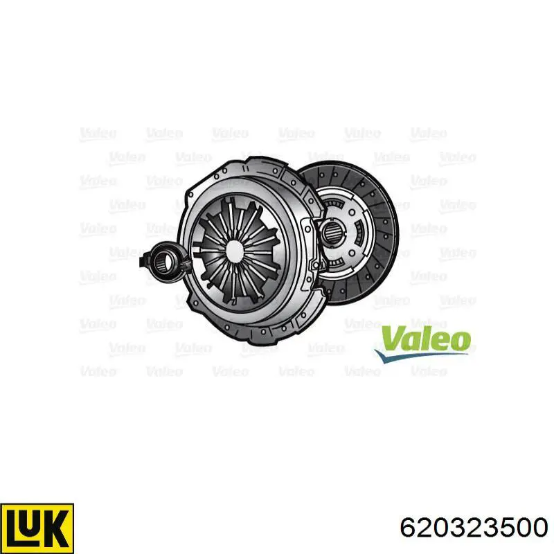 Kit de embraiagem (3 peças) LUK 620323500 preço, a partir de 129,88 USD