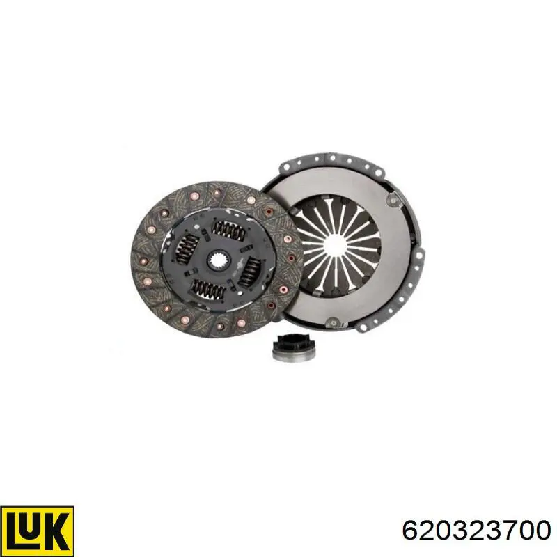 620323700 LUK Kit de embraiagem (3 peças)