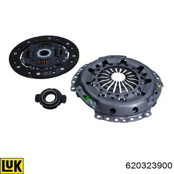 Kit de embraiagem (3 peças) LUK 620323900 preço, a partir de 127,84 USD