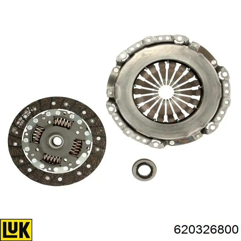 Kit de embraiagem (3 peças) LUK 620326800 preço, a partir de 119,53 USD