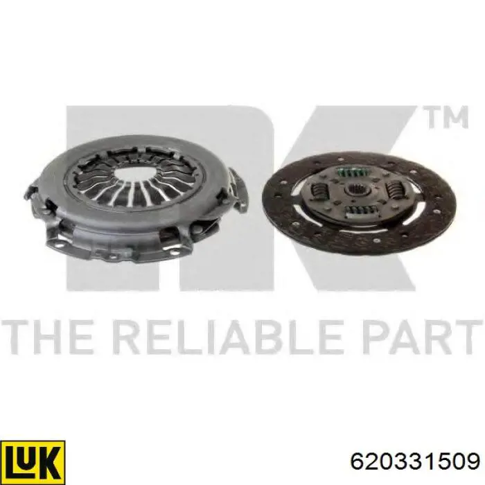 Kit de embraiagem (3 peças) LUK 620331509 preço, a partir de 105,83 USD