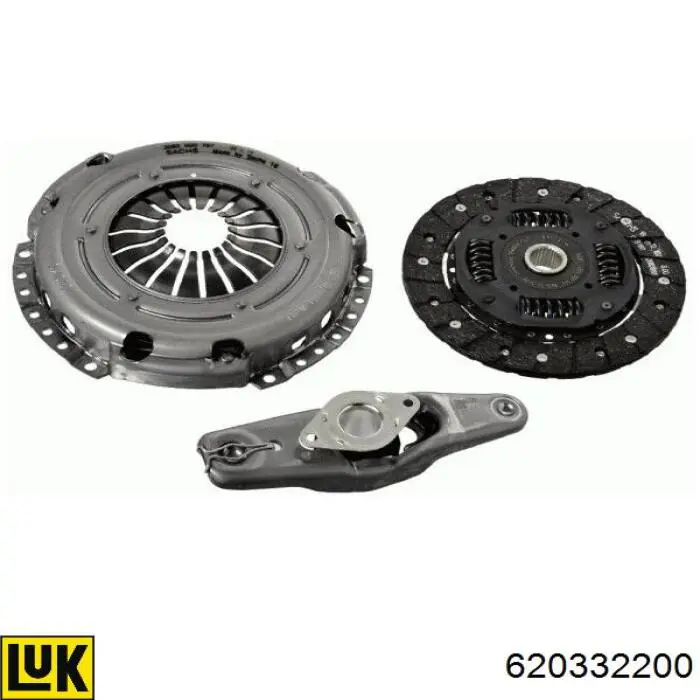 Kit de embraiagem (3 peças) LUK 620332200 preço, a partir de 128,35 USD