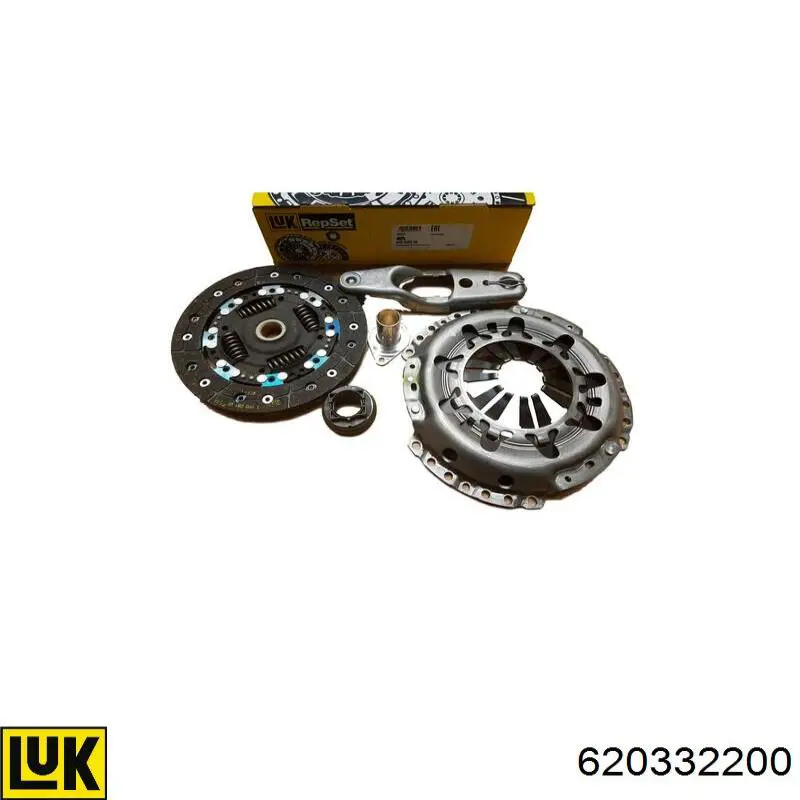 Kit de embraiagem (3 peças) LUK 620332200 preço, a partir de 128,35 USD