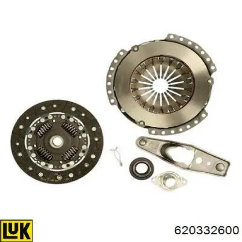 620332600 LUK Kit de embraiagem (3 peças)