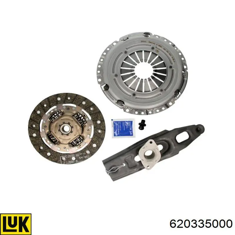 Compre 620335000 LUK Kit de embraiagem (3 peças)