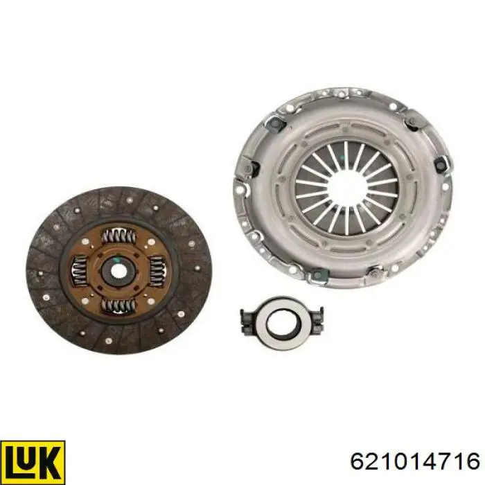 Kit de embraiagem (3 peças) LUK 621014716 preço, a partir de 141,63 USD