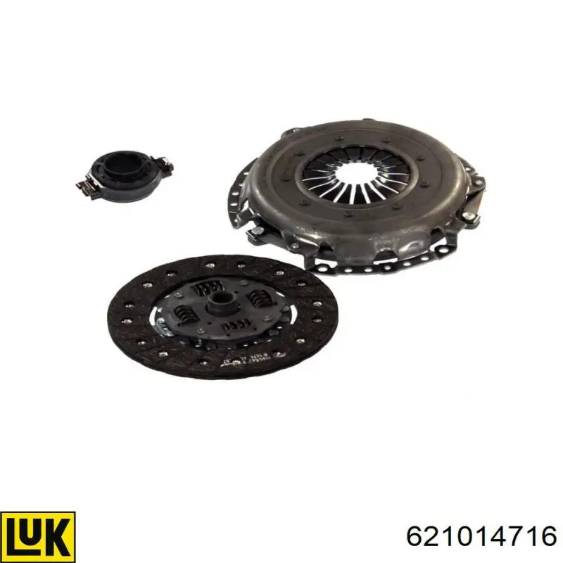 621014716 LUK Kit de embraiagem (3 peças)