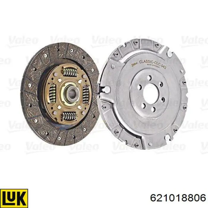 Compre 621018806 LUK Kit de embraiagem (3 peças)