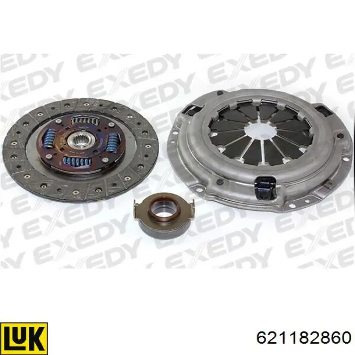 Kit de embraiagem (3 peças) LUK 621182860 preço, a partir de 165,22 USD