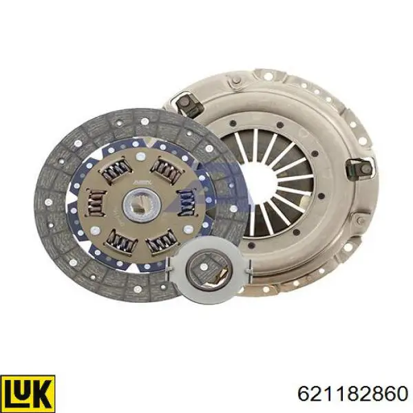 621182860 LUK Kit de embraiagem (3 peças)