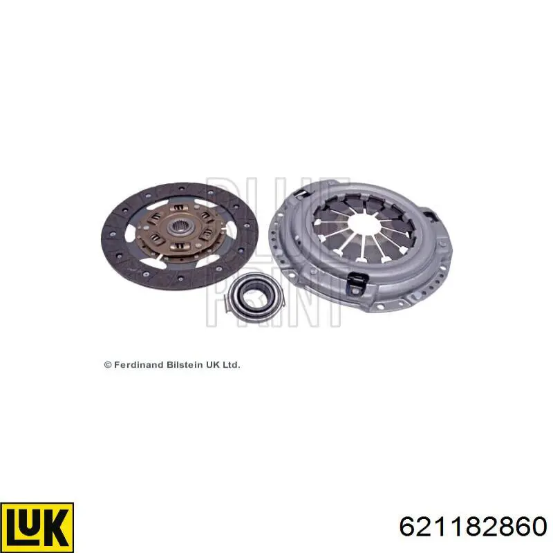 621182860 LUK Kit de embraiagem (3 peças)