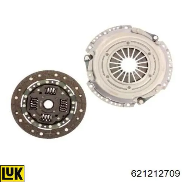 Compre 621212709 LUK Kit de embraiagem (3 peças)
