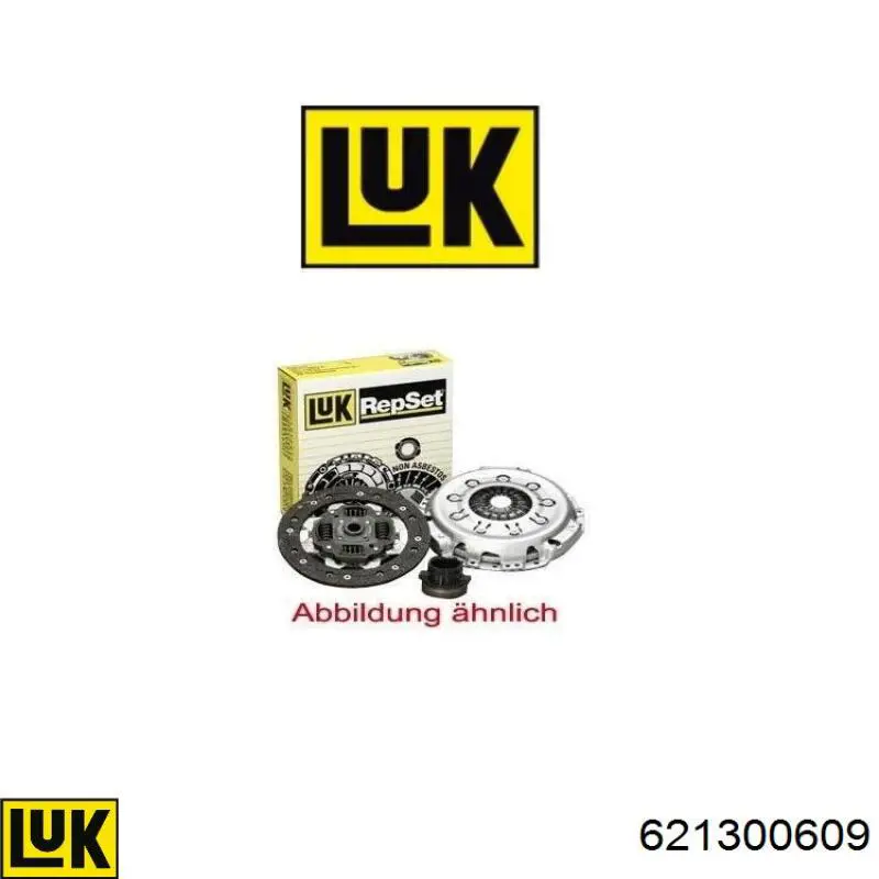 Compre 621300609 LUK Kit de embraiagem (3 peças)