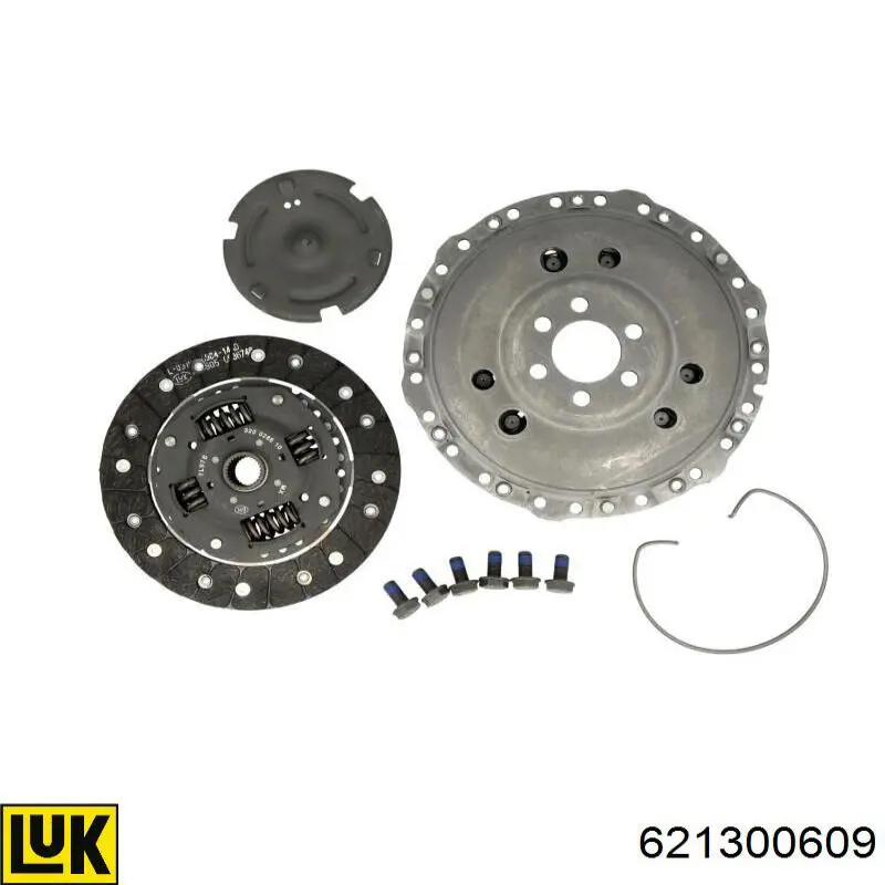 Kit de embraiagem (3 peças) LUK 621300609 preço, a partir de 121,97 USD